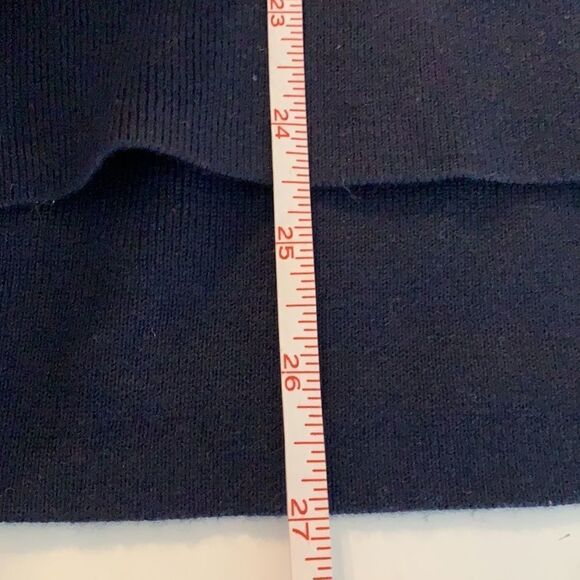 Crown & Ivy black and red checkerboard pattern long sleeve crewneck sweater - Picture 8 of 8